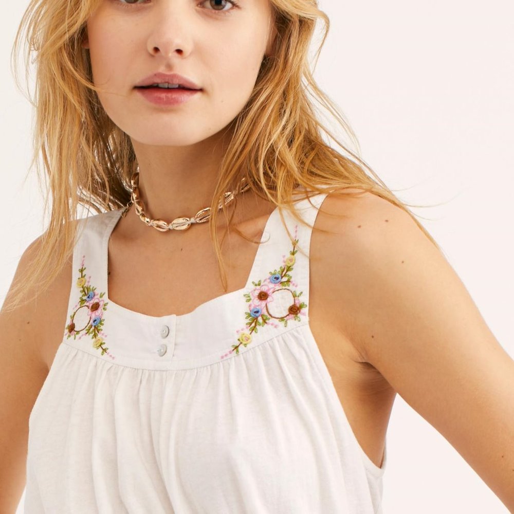 FREE PEOPLE SUGAR MUFFIN TANK TOP m - Picture 3 of 6